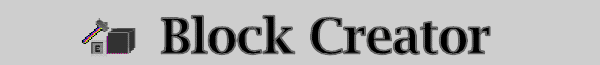 Block-Creator